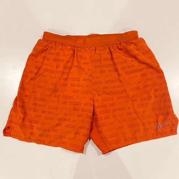 Nike “Just Do It” All Over Print Shorts - Picture 2 of 4